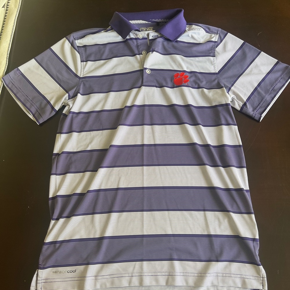 Clemson golf polo